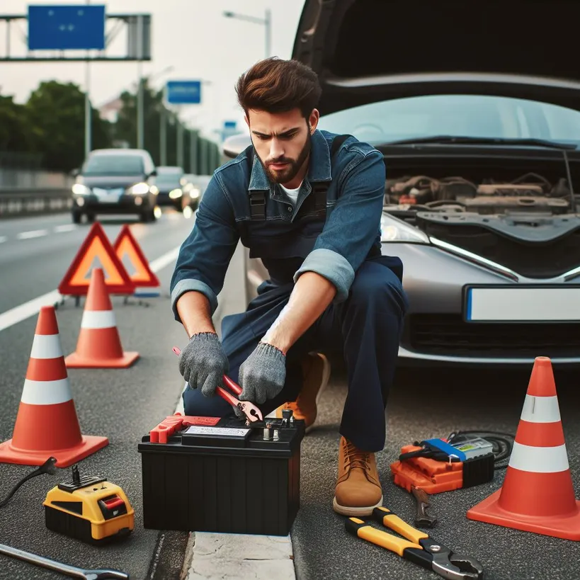 UAE On-site car battery replacement